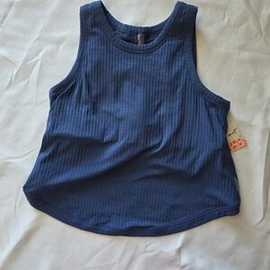 FP Movement By Free People Women's Ribbed Tank Top - Blue